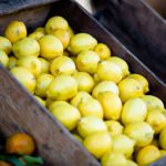 Farm-to-table Cuisine - bunch of lemons on box
