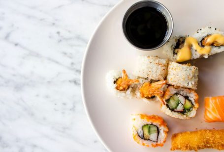 Sushi Preparation - cooked food