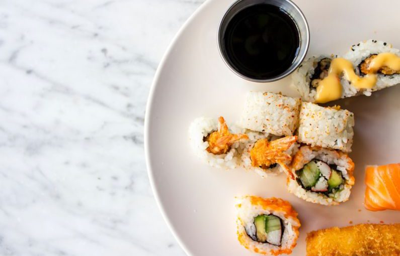 Sushi Preparation - cooked food