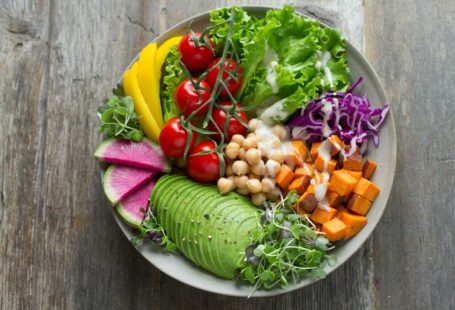Vegan Diet - bowl of vegetable salads