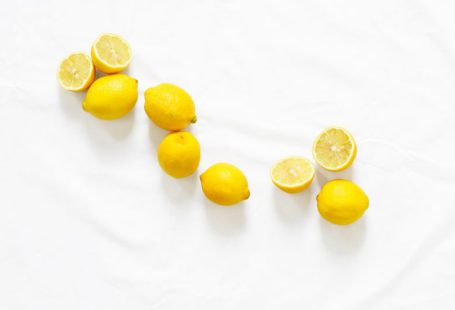 Ayurvedic Food - bunch of sliced American lemon