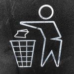 Food Waste Recycling - litter signage