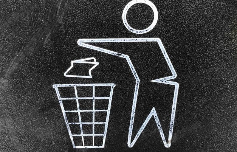 Food Waste Recycling - litter signage