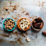 Intermittent Fasting - three bowls of nuts