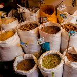 Lentils Benefits - a bunch of bags filled with different types of food