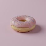 3D Printed Food - brown doughnut on white table