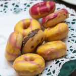 VR Food Shopping - a plate of donuts