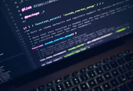 Edible QR Code - turned on gray laptop computer